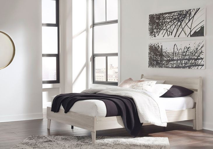 Socalle Light Natural Queen Panel Headboard