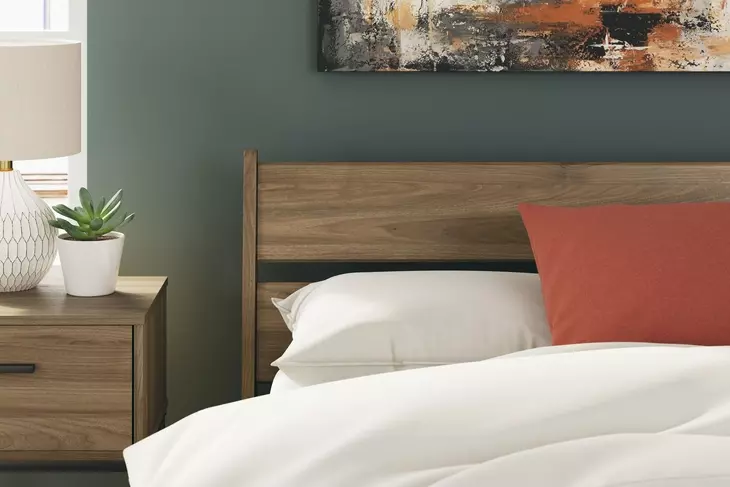 Deanlow Honey Full Panel Headboard