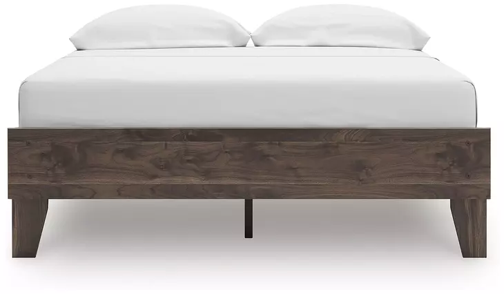 Calverson Mocha Platform Full Bed
