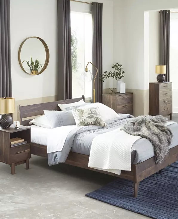 Calverson Mocha Queen Panel Headboard