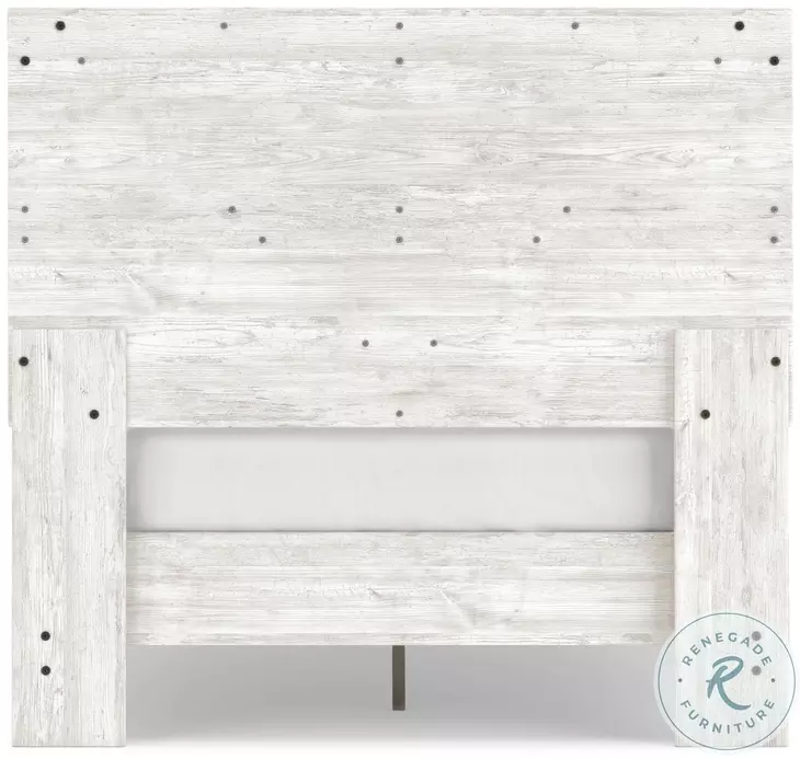 Alanaさま専用ページ Shawburn Whitewash Full Platform Bed from Ashley | Coleman