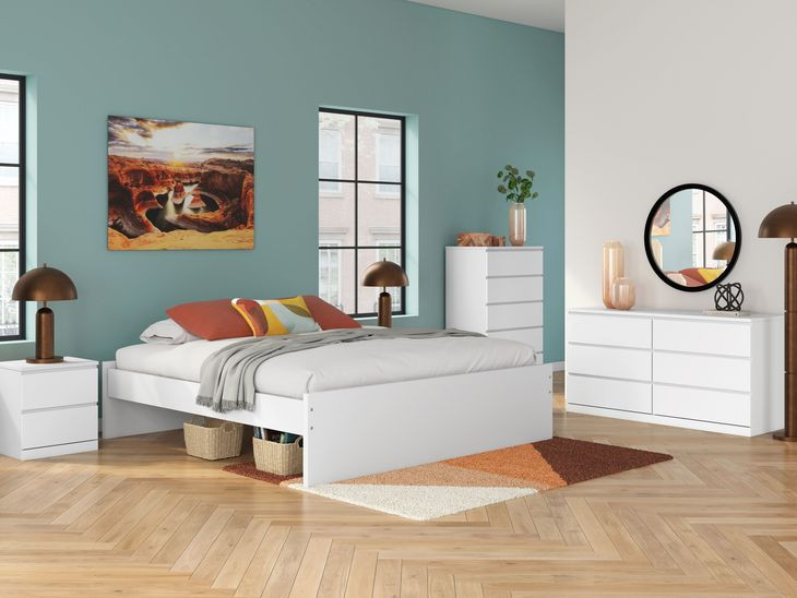 Onita White Nightstand