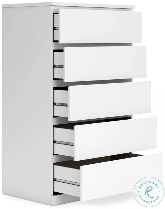 Onita White Platform Bedroom Set