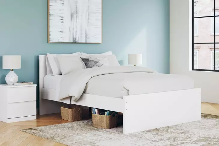 Onita White Queen Panel Headboard