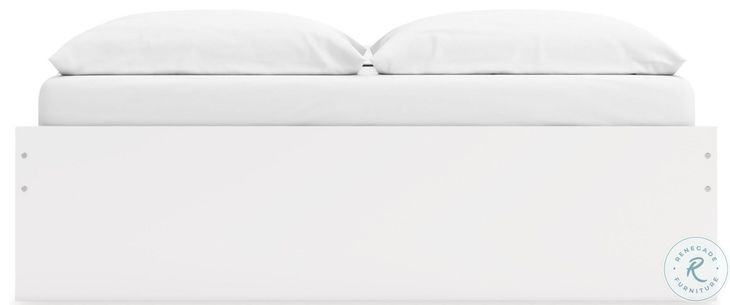 Onita White King Platform Bed