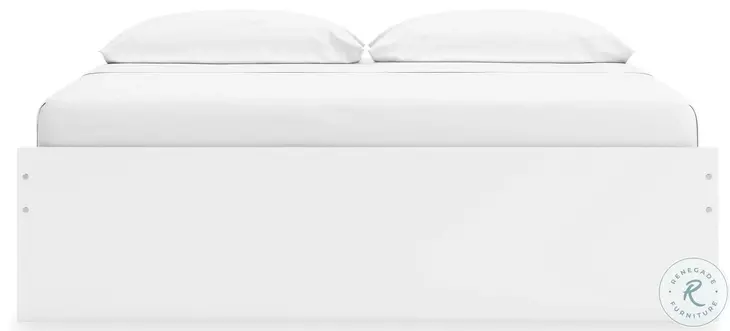 Onita White Platform Bedroom Set