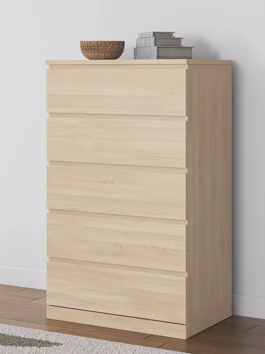 Onita Natural Youth Platform Bedroom Set