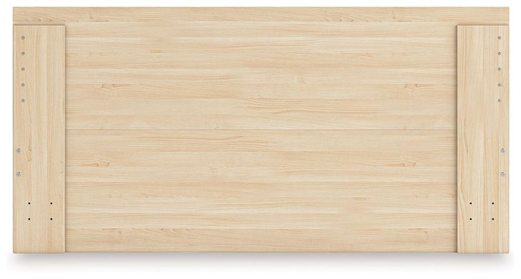 Onita Natural Queen Panel Platform Storage Bed with 4 Drawers