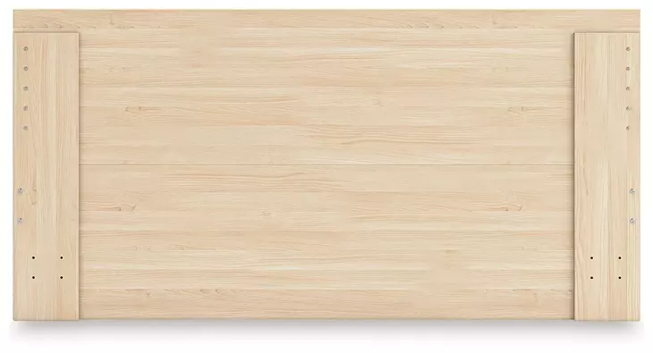 Onita Natural Queen Panel Platform Bed