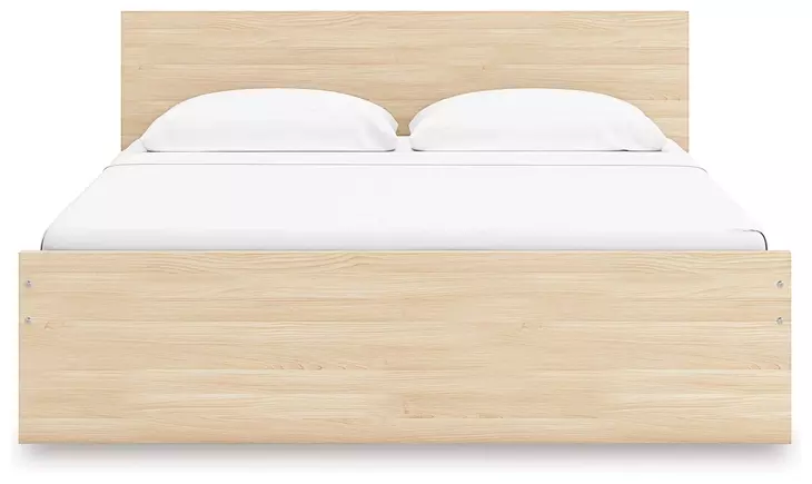 Onita Natural Queen Panel Platform Bed