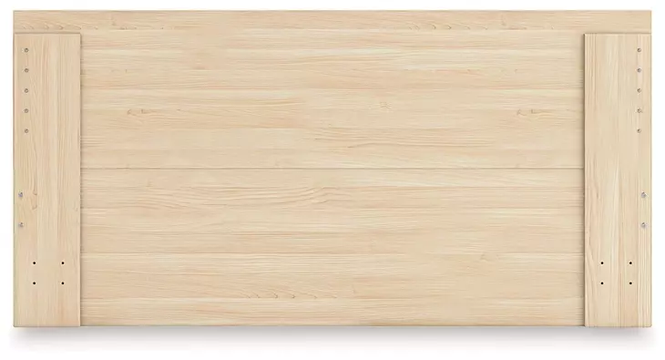 Onita Natural King Panel Platform Storage Bed with 4 Drawers