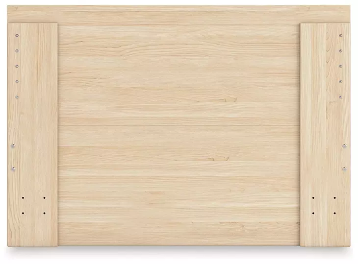 Onita Natural Full Panel Platform Bed