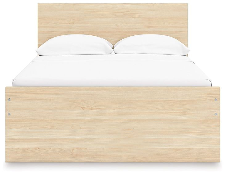 Onita Natural Full Panel Platform Bed