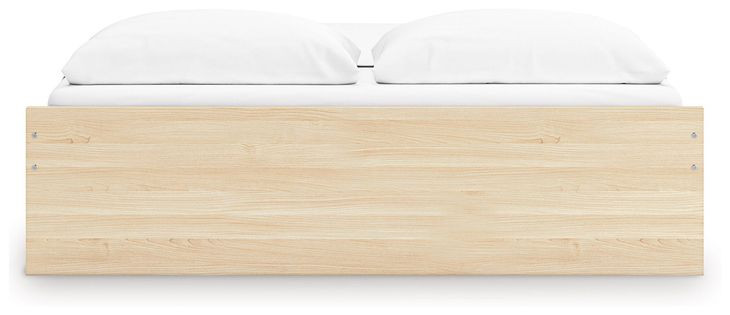 Onita Natural King Platform Storage Bed with 4 Drawers