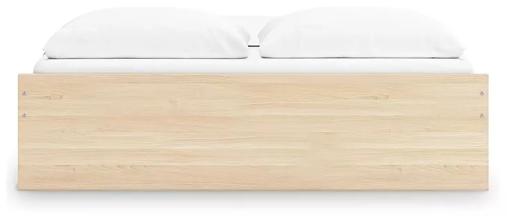 Onita Natural King Platform Storage Bed with 4 Drawers
