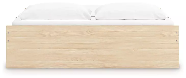 Onita Natural King Platform Bed