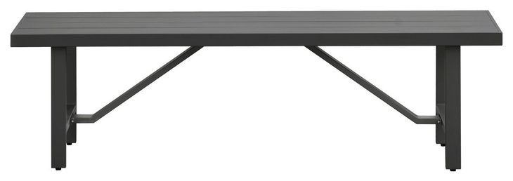 Navarro Outdoor Dining Mocha Outdoor Dining Bench