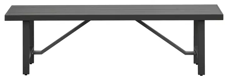 Navarro Outdoor Dining Mocha Outdoor Dining Bench