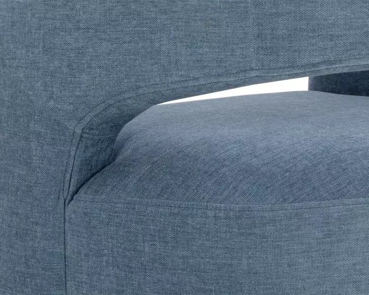 Lloret Danny Iceberg Upholstered Dining Armchair