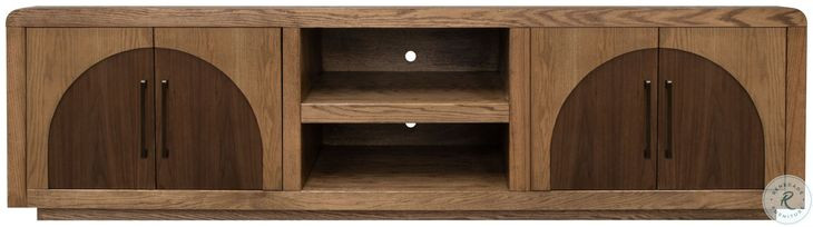 Eclipse Bourbon And Walnut 92" TV Stand