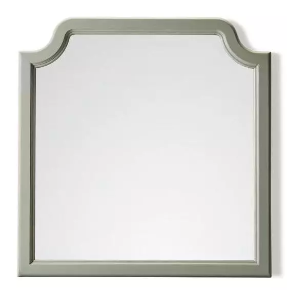 Pure Maple Sage Arched Garden Dresser Mirror