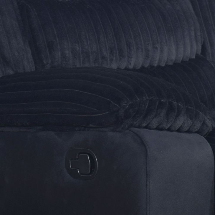 Willow Black Glider Recliner
