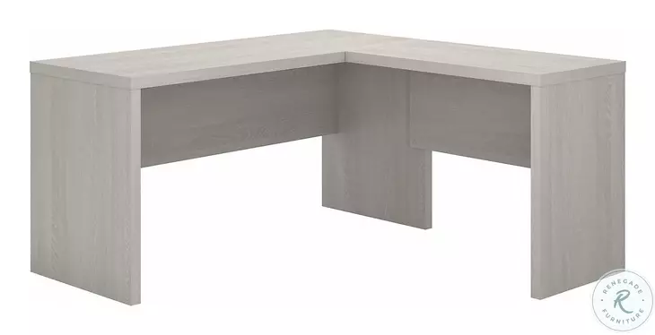 Echo Gray Sand L Shaped Desk