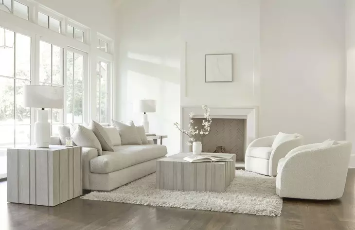 Tempo Larza Square Side Table