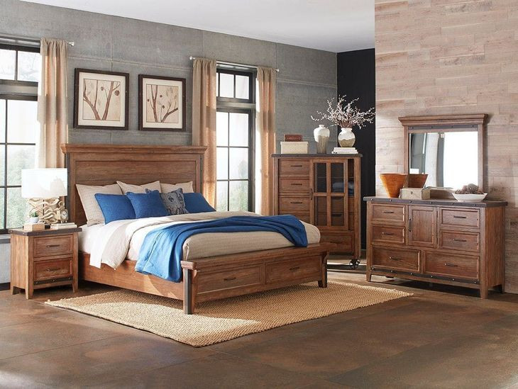 Taos Canyon Brown 6 Drawer Dresser