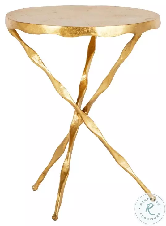 Edgar Royale Leaf Side Table