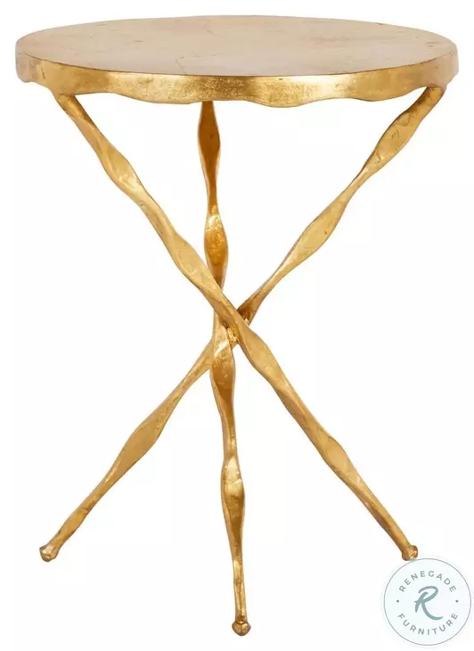 Edgar Royale Leaf Side Table