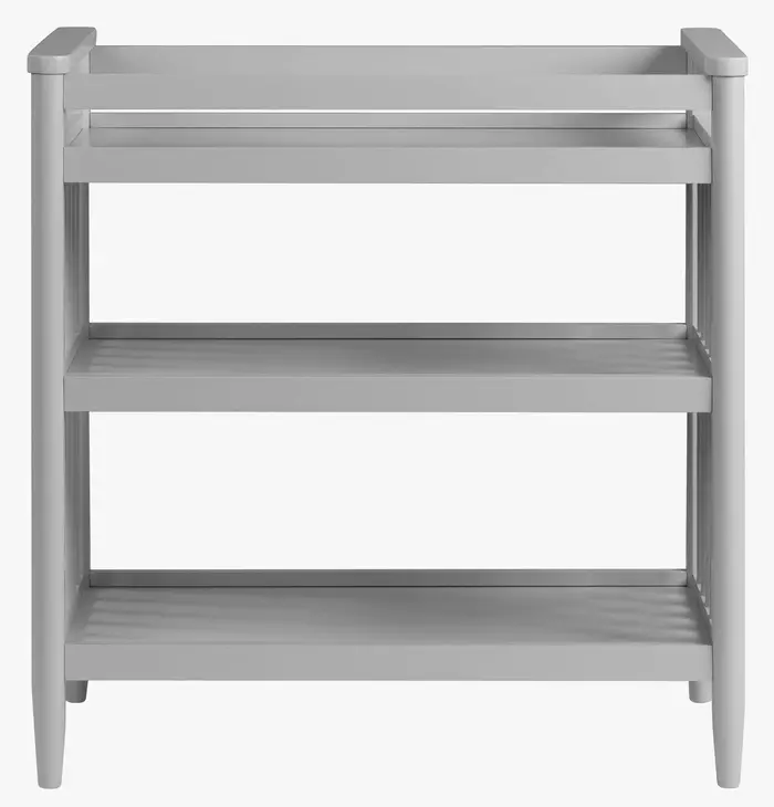 Modern Nursery Light Gray Changing Table
