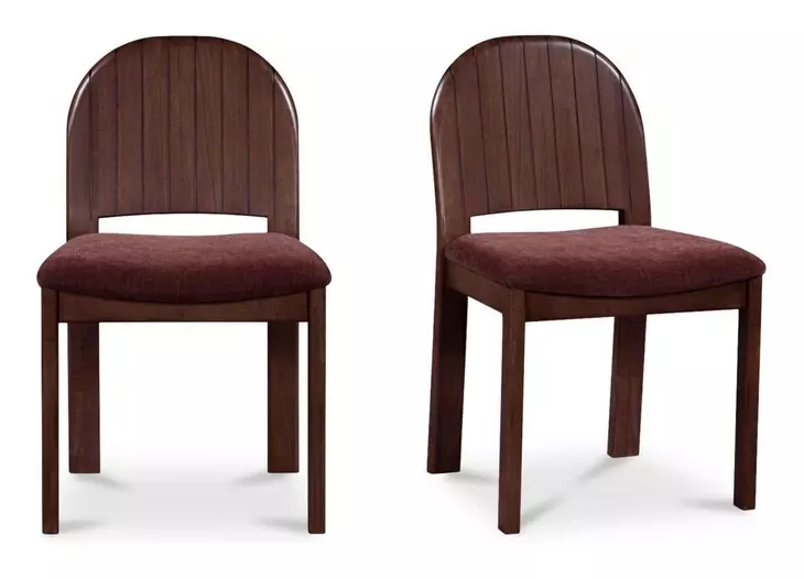 Emil Berry Upholstered Dining Chair Set of 2