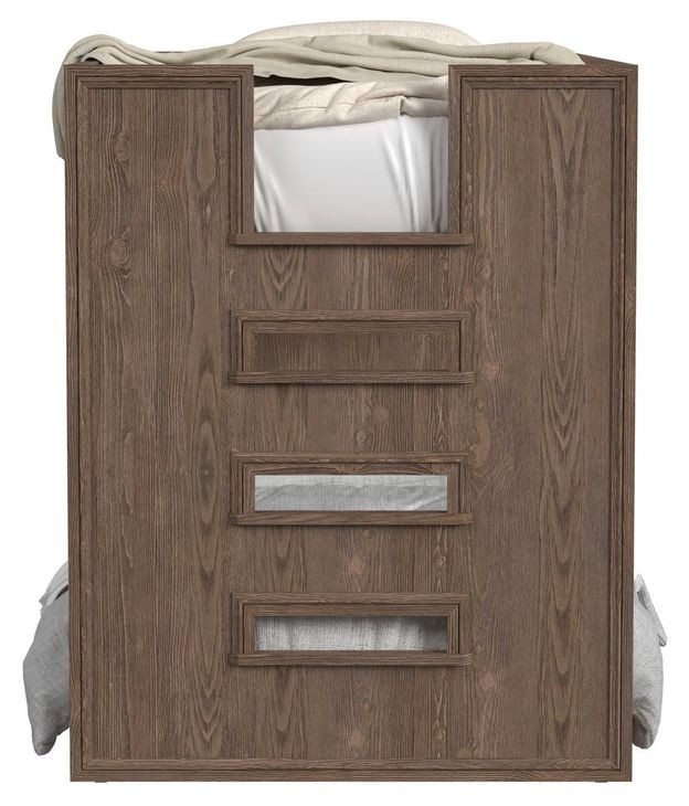 Carlson Harvest Brown Twin Over Twin Bunk Bed