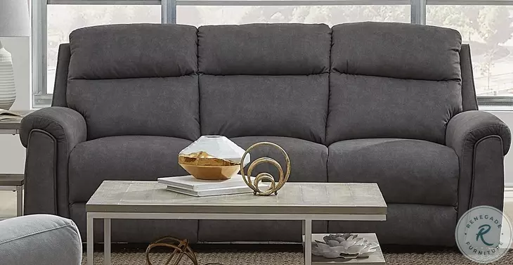 Bellingham Dillon Charcoal Triple Power Reclining Sofa