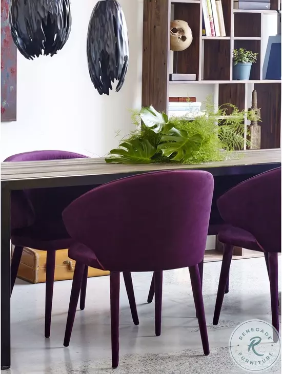 Stewart Purple Dining Chair