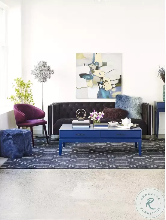 Stewart Purple Dining Chair