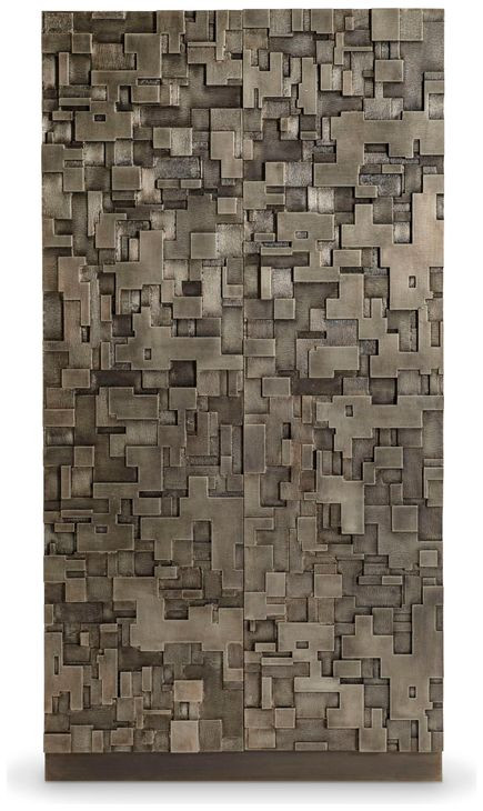 Sharaab Antique Silver Storage Cabinet