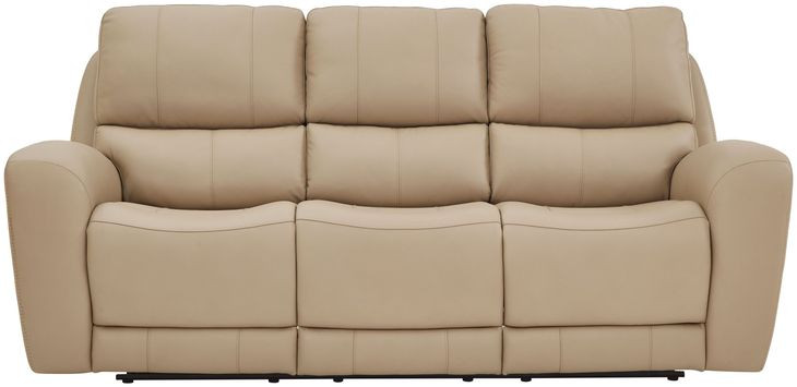 Bel Vista Taupe Leather Zero Gravity Power Reclining Living Room Set