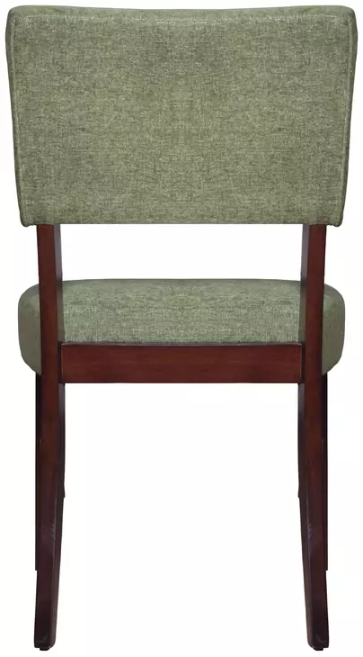 Tioga Brown and Cherry Round Dining Room Set