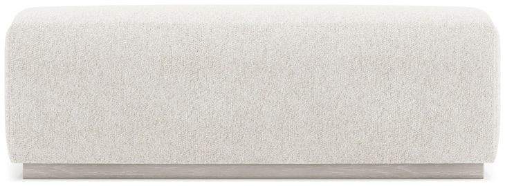 Tempo Cream Performance Fabric 56" Bed Bench