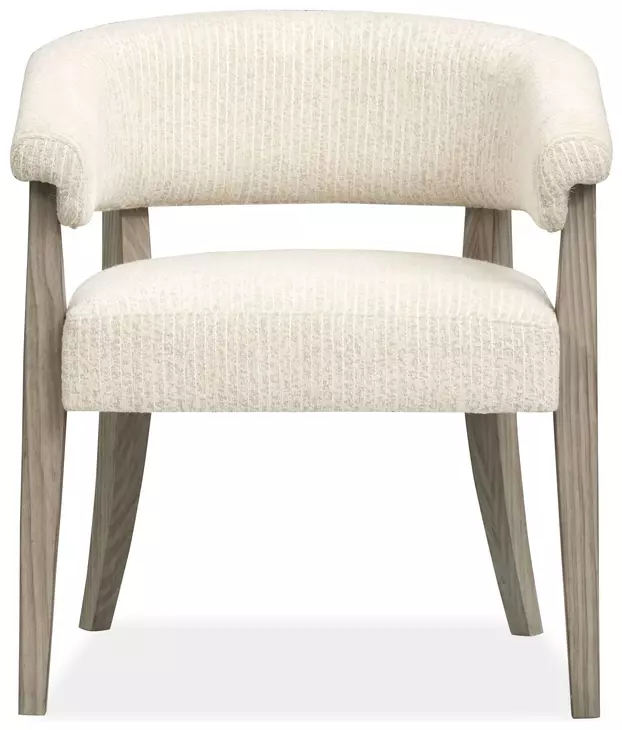 Braelyn Beige Upholstered Host Chair Set of 2