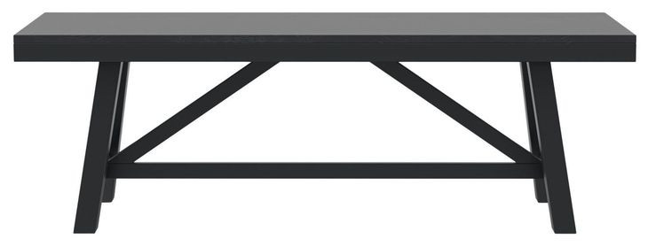 Eleanor Black Dining Bench