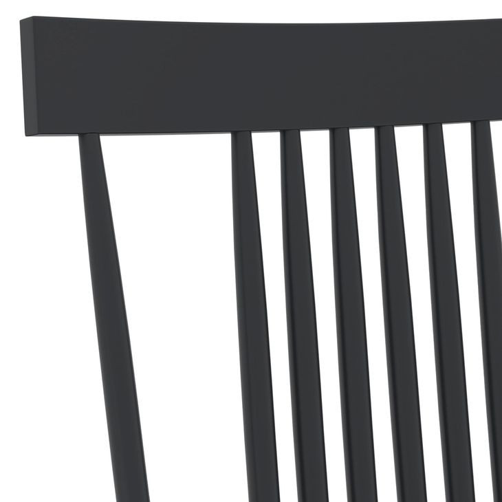 Eleanor Black Dining Side Chair Set of 2