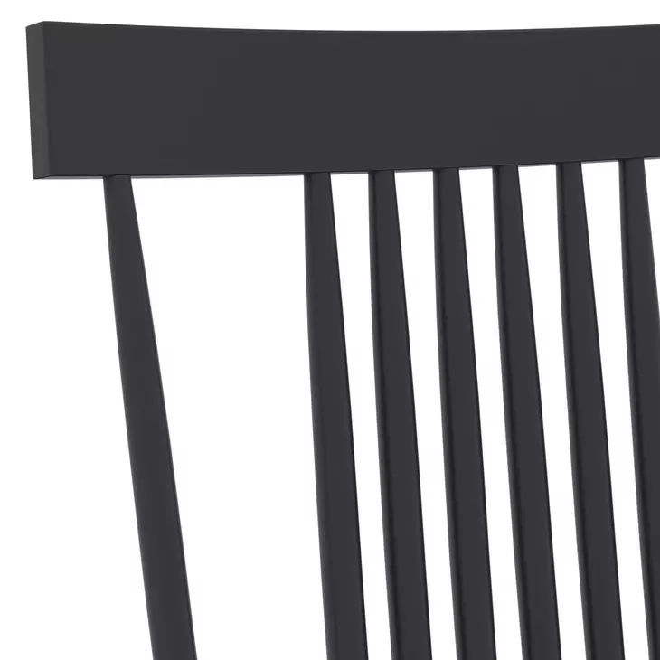 Eleanor Black Dining Side Chair Set of 2