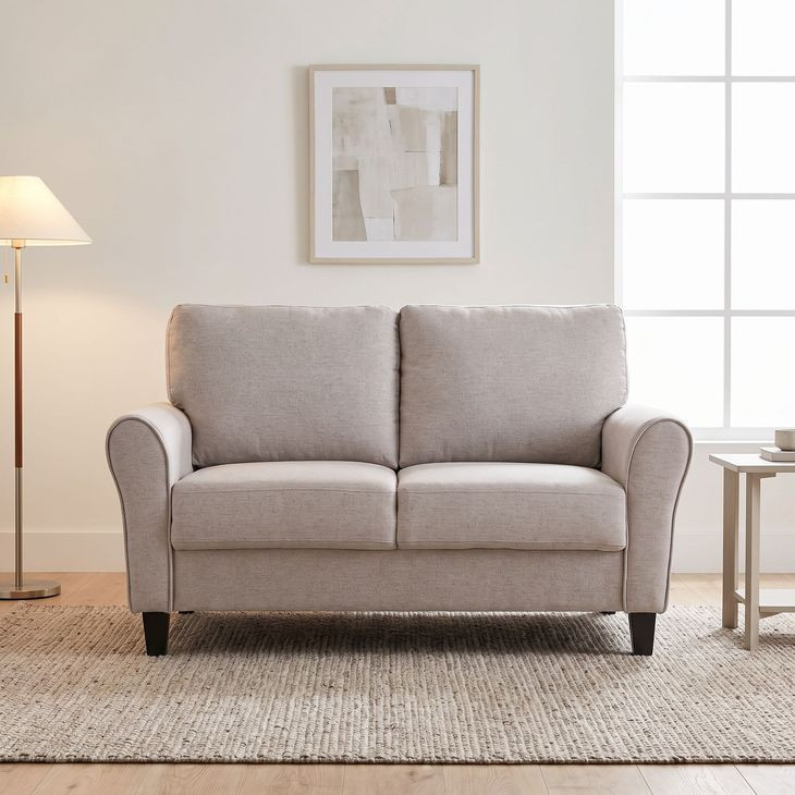 Ellery Sand 58" Loveseat