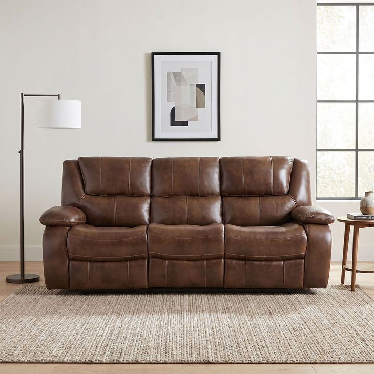 Ellicott Brown Double Reclining Sofa