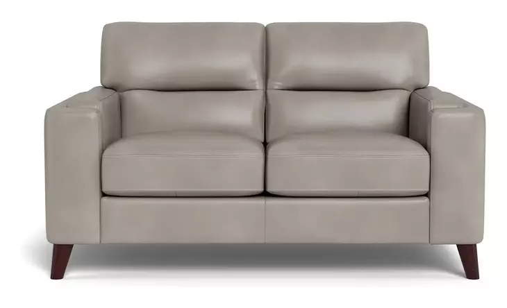 Elwyn Stone Leather 64" Loveseat