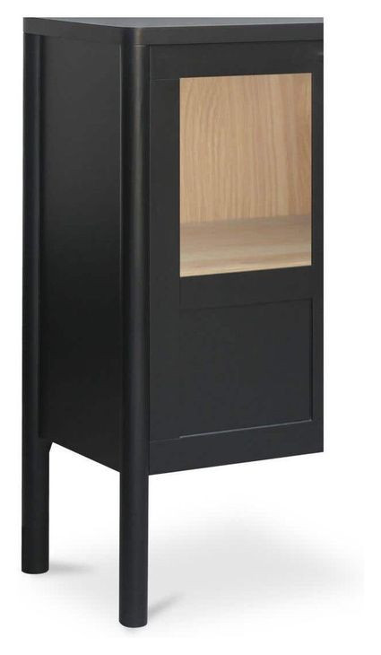 Hannah Black 2 Door Cabinet