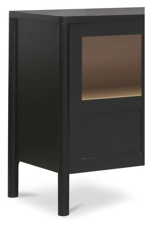 Hannah Black 4 Door Sideboard